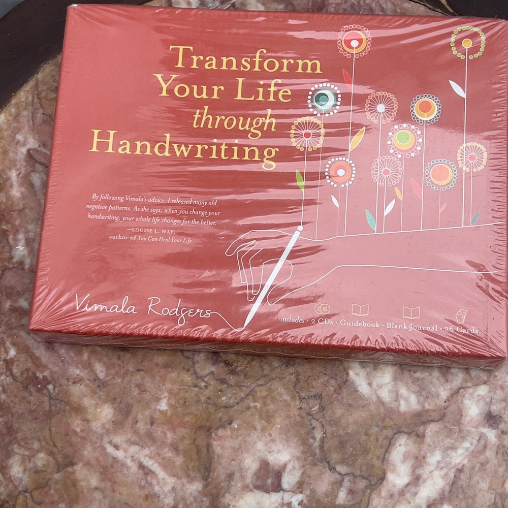 Vimala Rodgers Transform Your Life through Handwriting Kit 2 CDs Journal Cards